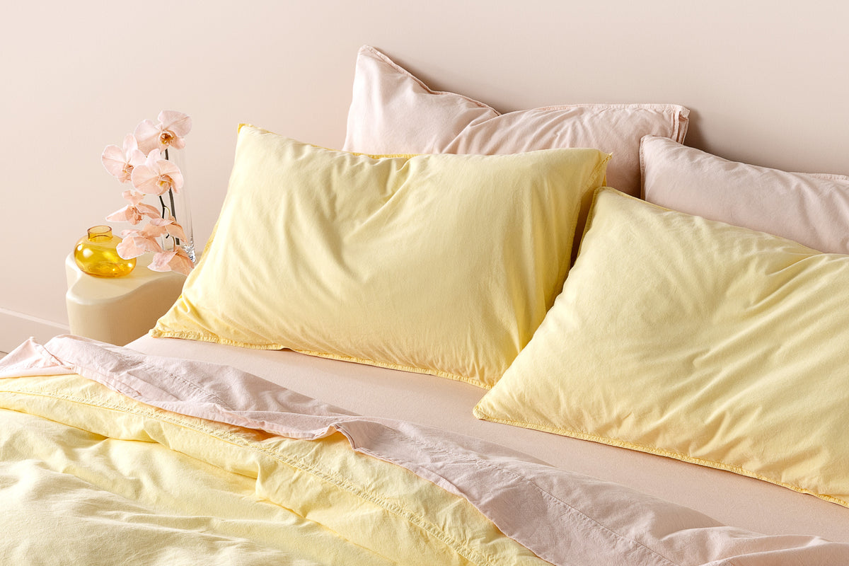 Lemon sheets shop and pillowcases
