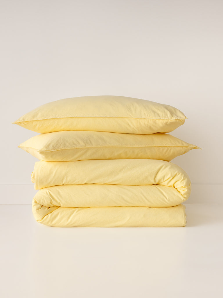 Lemon-Quilt-Cover-_-2-Pillowcases-Remy-Washed-Cotton-KUUSI