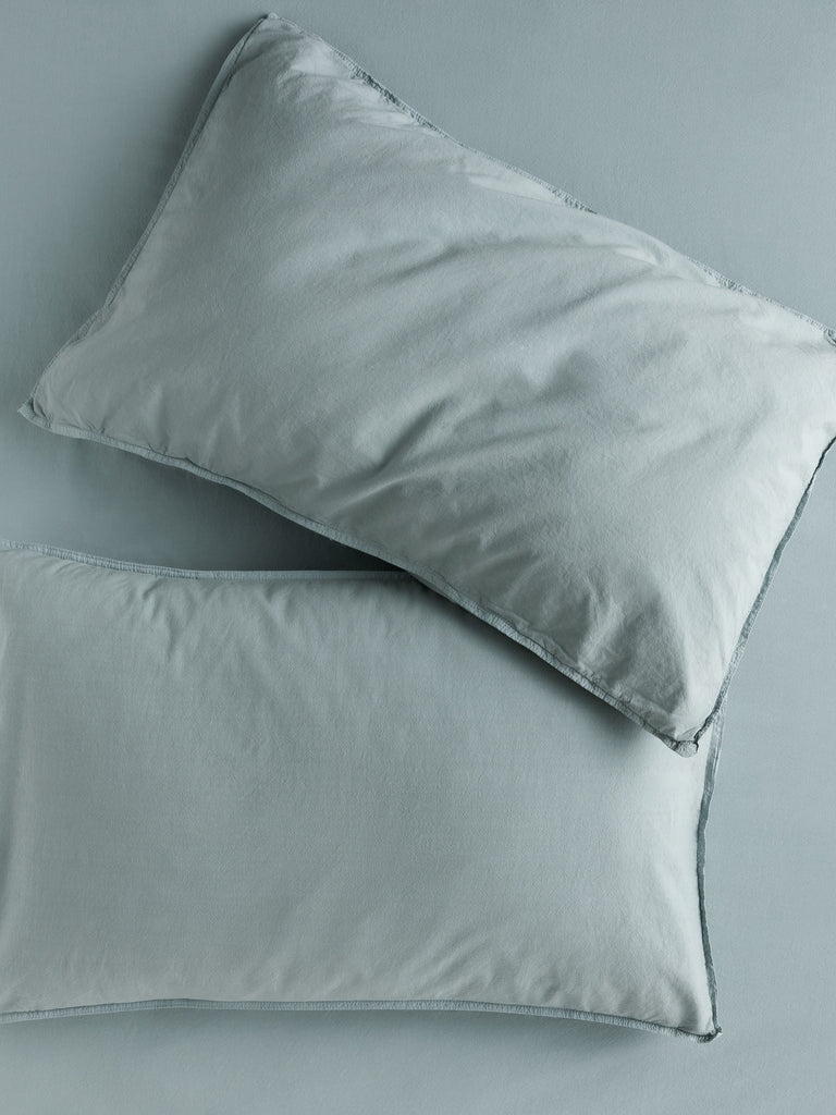 Remy Washed Cotton Standard Pillowcase Pair