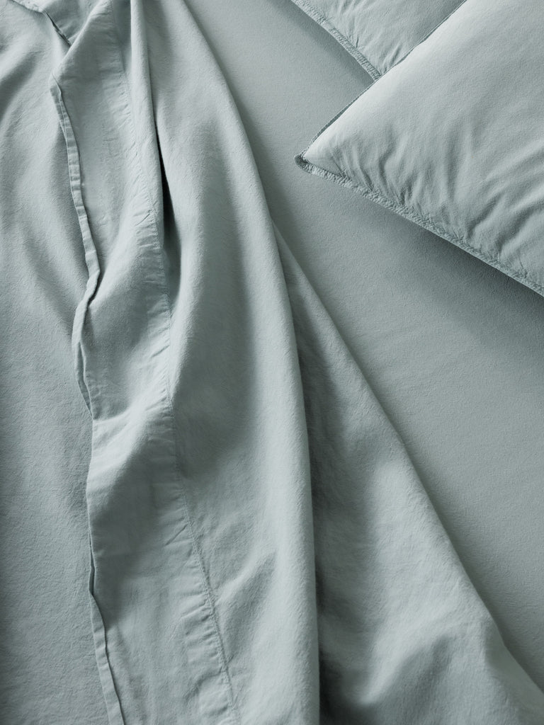 Remy Washed Cotton Flat Sheet