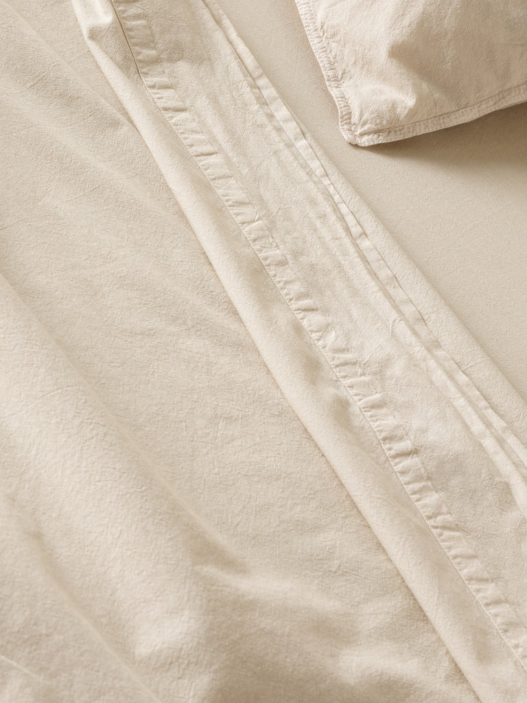 Remy Washed Cotton Flat Sheet