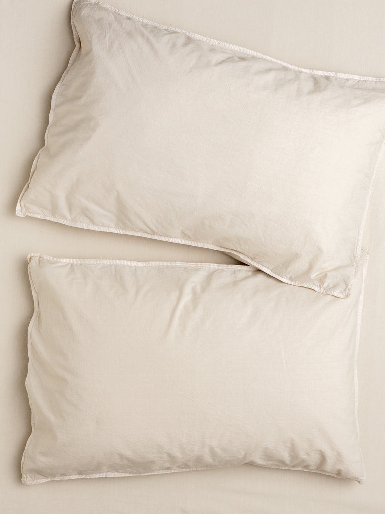 Remy Washed Cotton Standard Pillowcase Pair