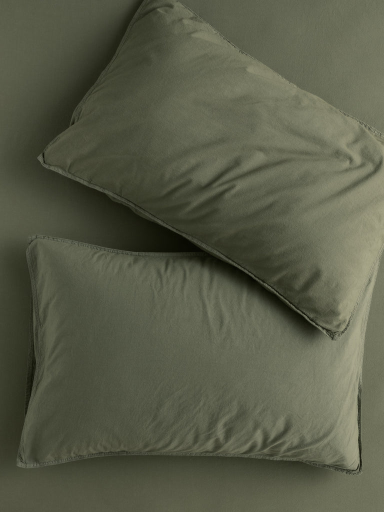 Remy Washed Cotton Standard Pillowcase Pair