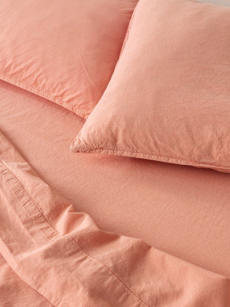 Remy Washed Cotton Standard Pillowcase Pair