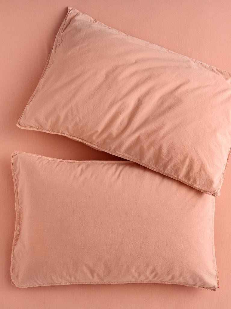 Remy Washed Cotton Standard Pillowcase Pair