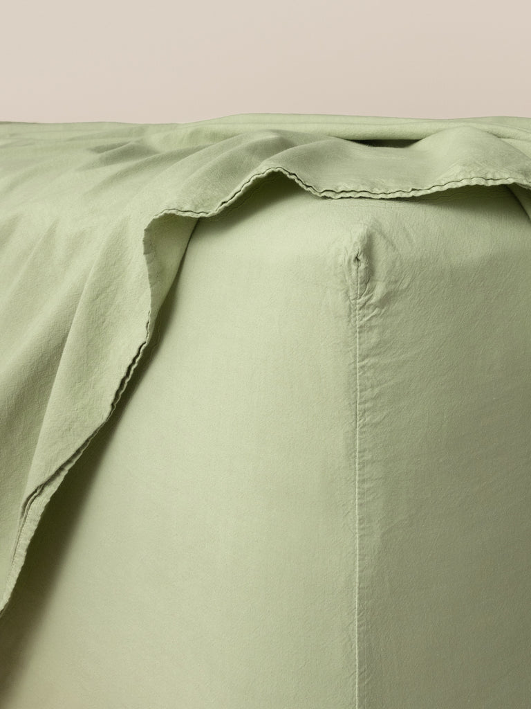 Remy Washed Cotton Fitted Sheet