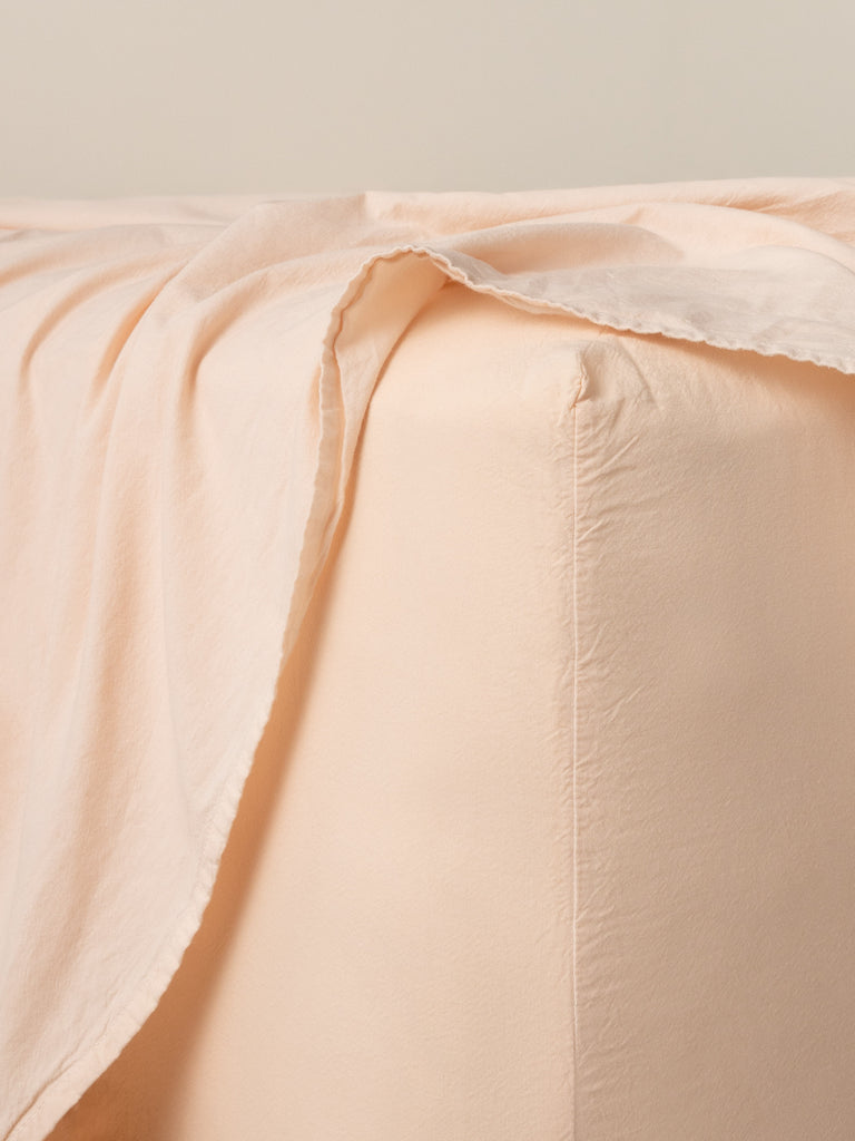 Remy Washed Cotton Fitted Sheet