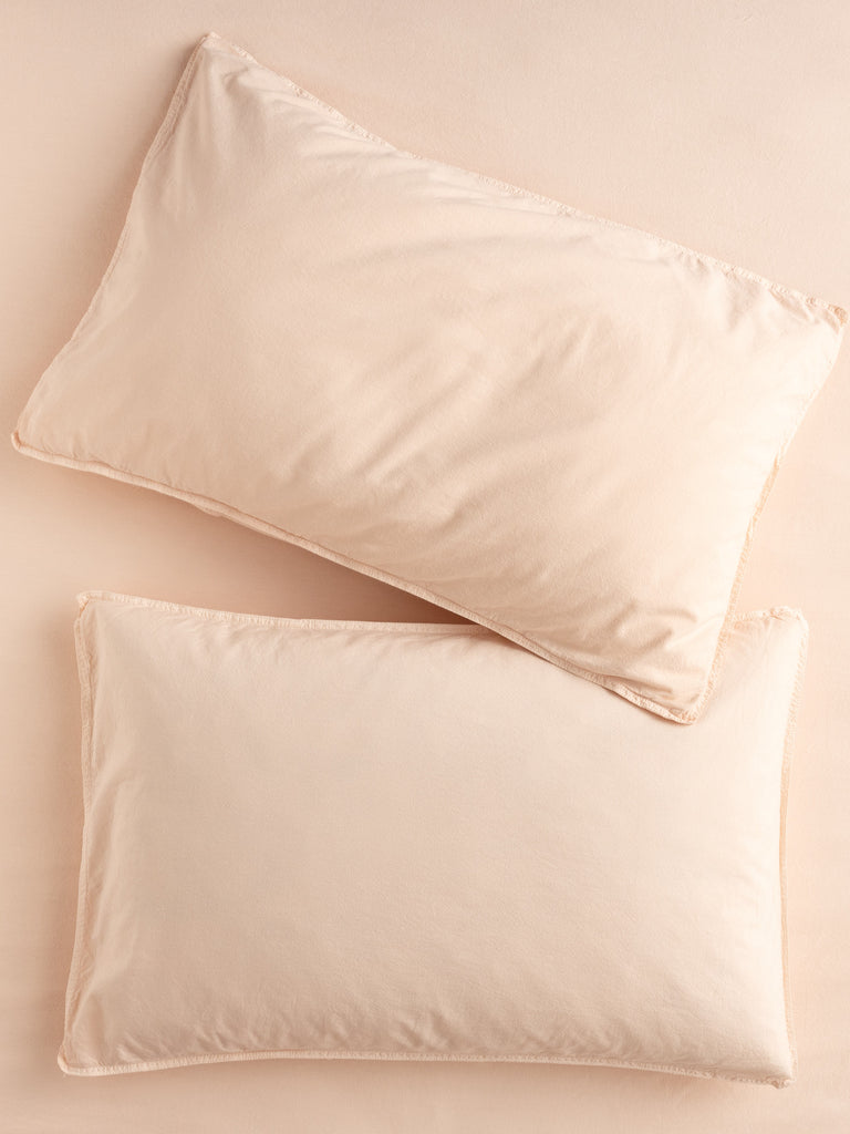 Remy Washed Cotton Standard Pillowcase Pair